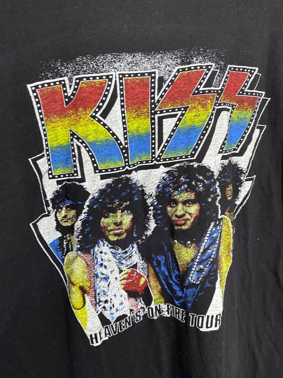 KISS Men's Vintage 90s Rock Band Tee T-Shirt KISS SIZE XL Size US XL / EU 56 / 4 - 4 Thumbnail