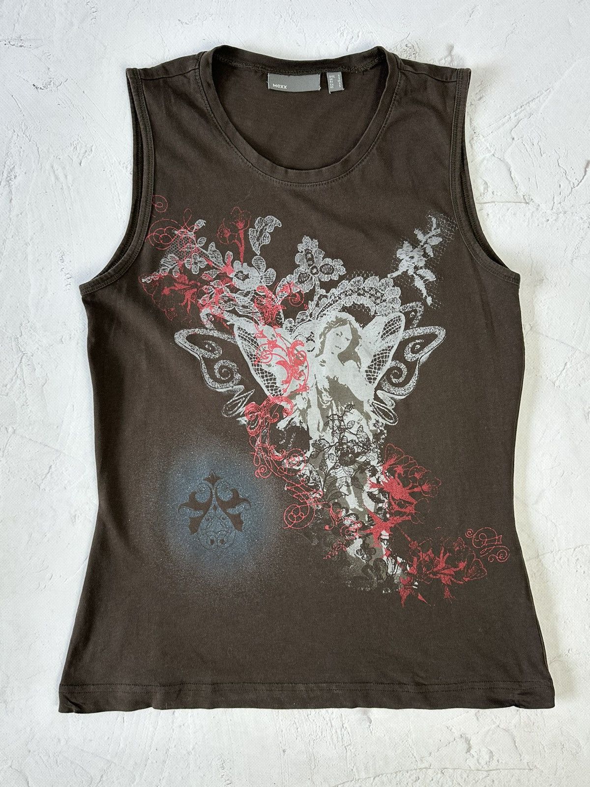 If Six Was Nine Vintage Printed Top Size S / US 4 / IT 40 - 1 Thumbnail