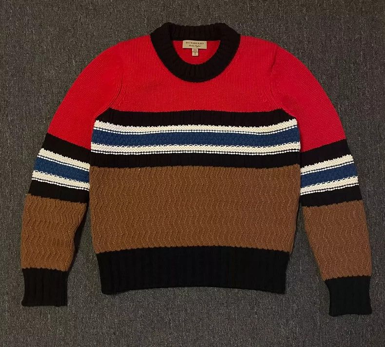 Burberry Burberry Plaid Wool Cashmere Sweater-yf Size US XS / EU 42 / 0 - 1 Thumbnail