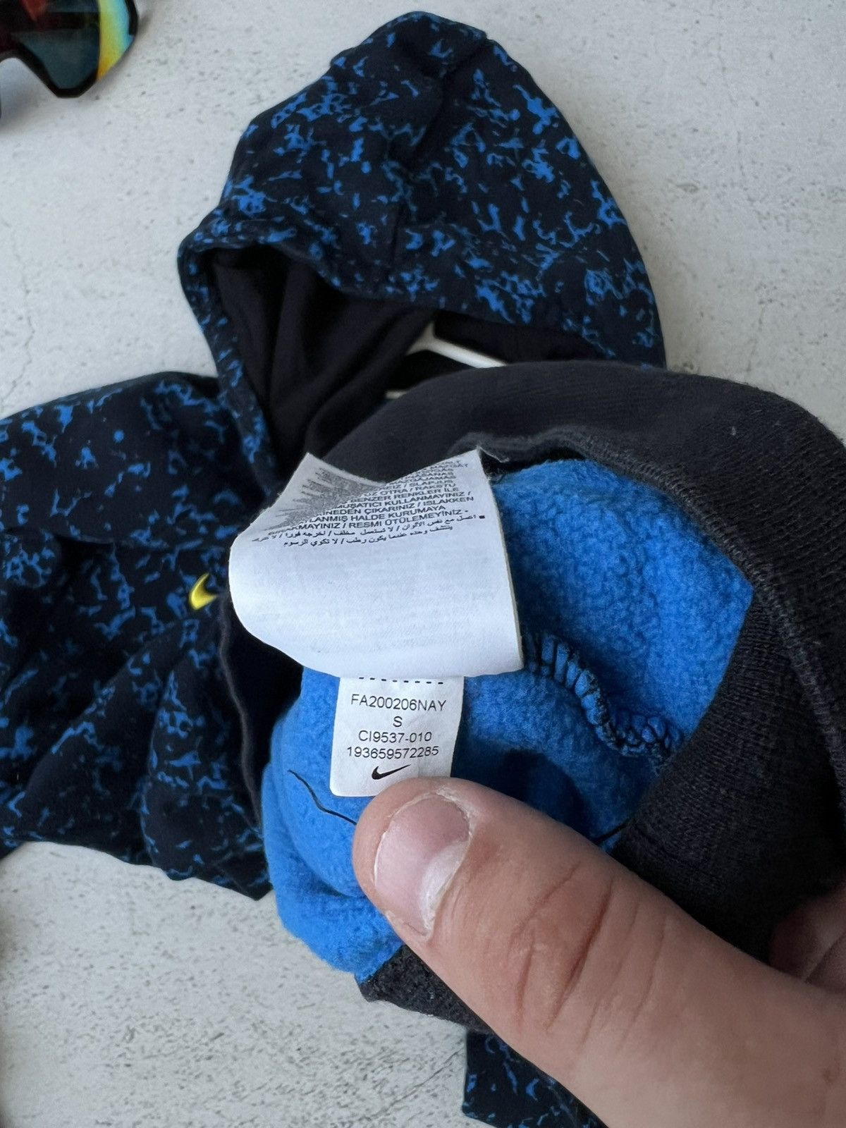 Nike Nike Inter Milan Hoodie Size US S / EU 44-46 / 1 - 8 Thumbnail