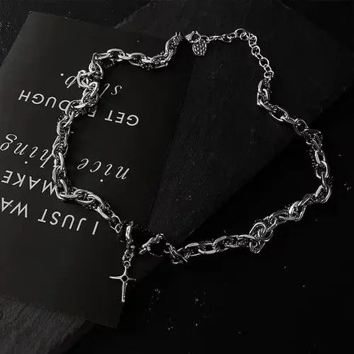Jewelry Retro punk necklace Size ONE SIZE - 4 Thumbnail