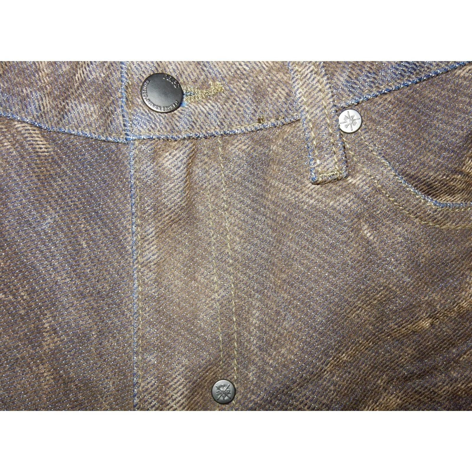 Prps NWT Prps Jeans Size 29x33 Demon Slim Straight Corduroy Brown Mens Jeans 29 Regular Size 30 Inseam Size US 29 - 6 Thumbnail