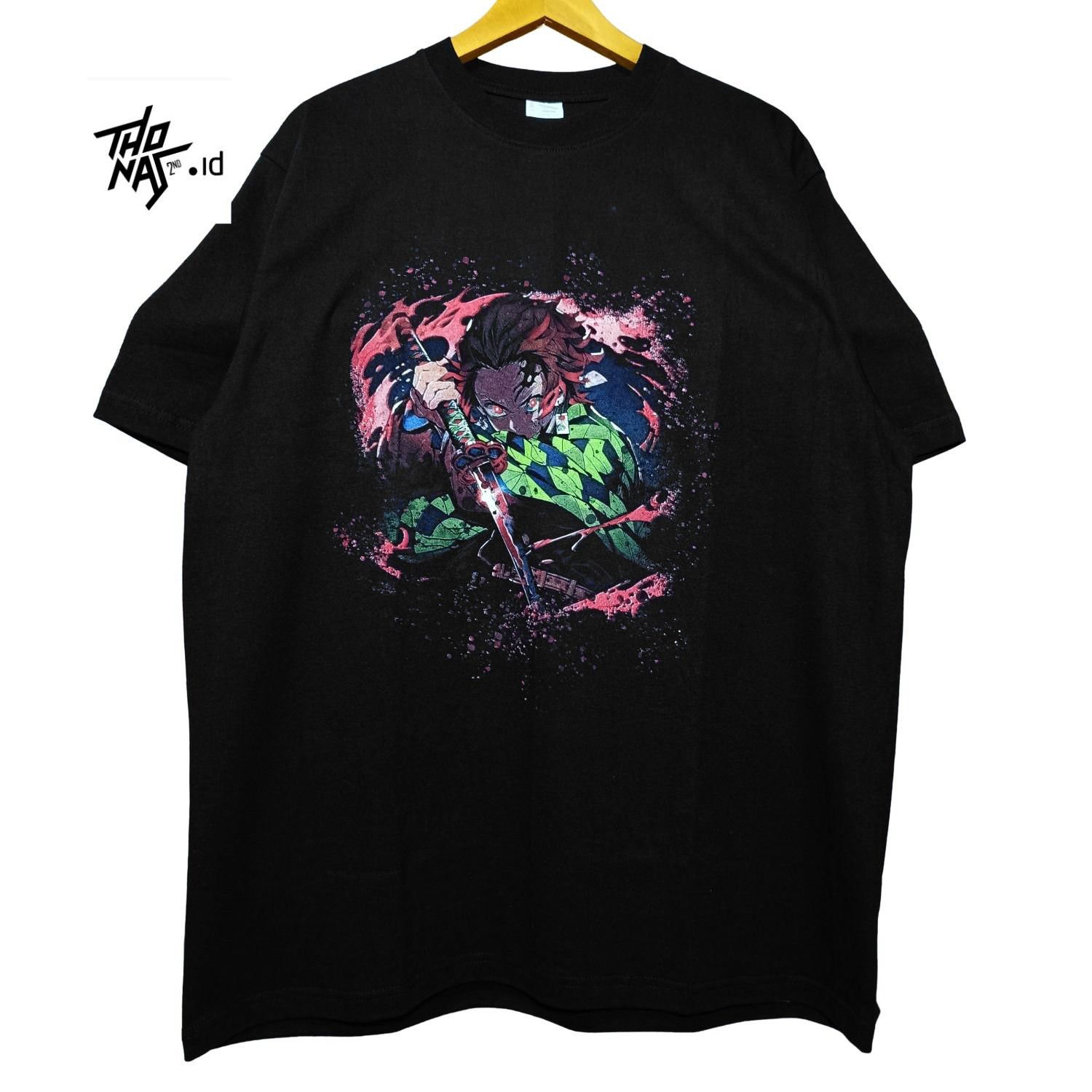 Anime Rare Demon Slayer Kimetsu no Yaiba Anime Manga Size US XL / EU 56 / 4 - 2 Thumbnail