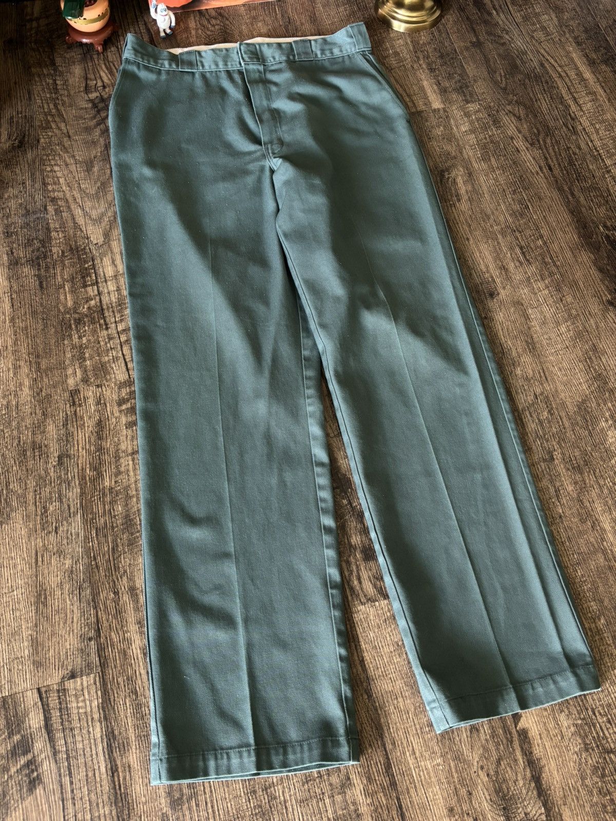 Dickies 90s Dickies Teal 36x34 Slacks Pants Made in USA Size US 38 / EU 54 - 4 Thumbnail