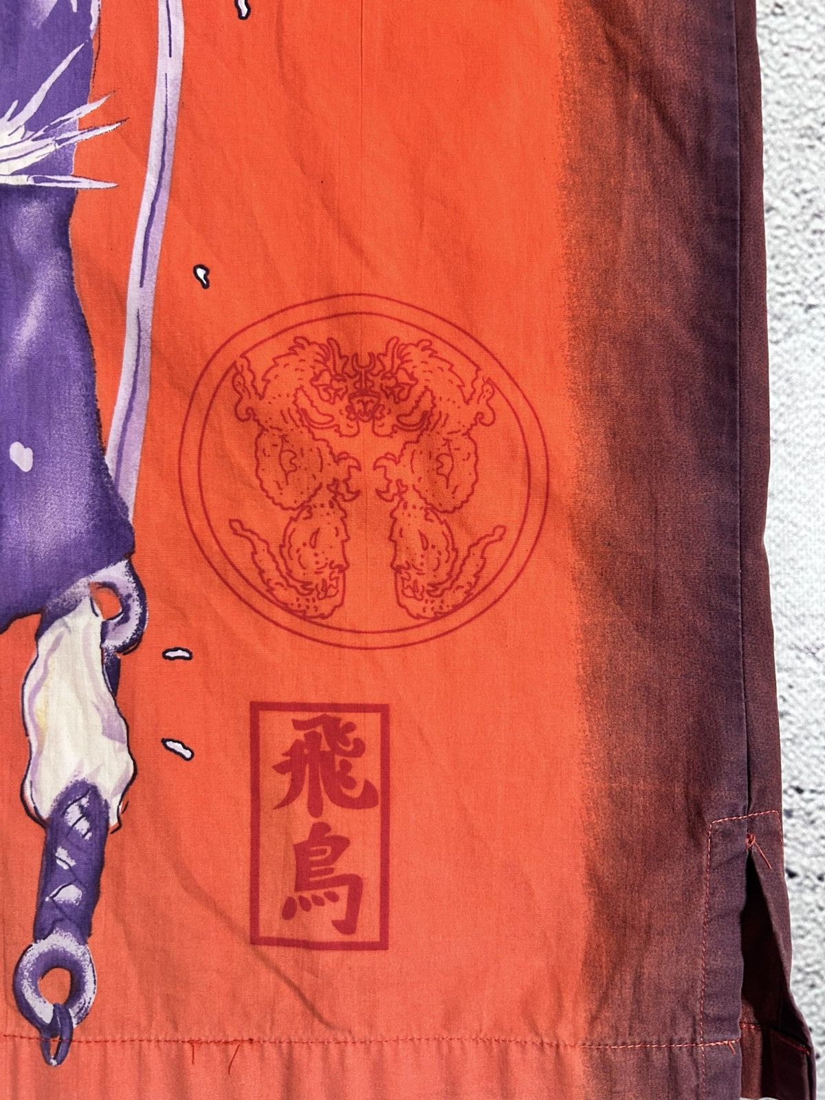 Vintage Vintage Y2K 2000s Japanese Samurai Graphic Button Up Shirt Size US XL / EU 56 / 4 - 5 Thumbnail