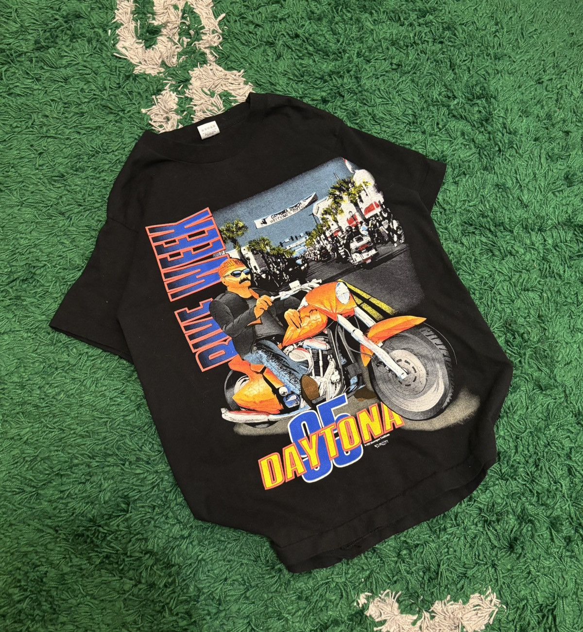 Vintage Vintage 1995 Daytona Bike Week Tee Size US M / EU 48-50 / 2 - 2 Thumbnail