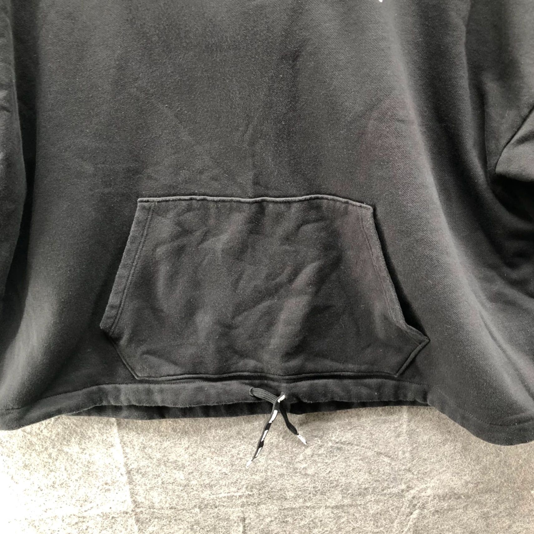 Puma PUMA Cowl Neck Hoodie Womens XL Black Pullover Sweatshirt Drawstring Hem Size XL / US 12-14 / IT 48-50 - 4 Thumbnail