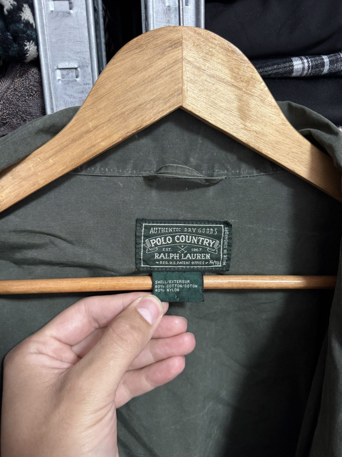 Ralph Lauren Vintage 90s Polo Country Ralph Lauren Jacket Green Hunting Size US XL / EU 56 / 4 - 11 Thumbnail