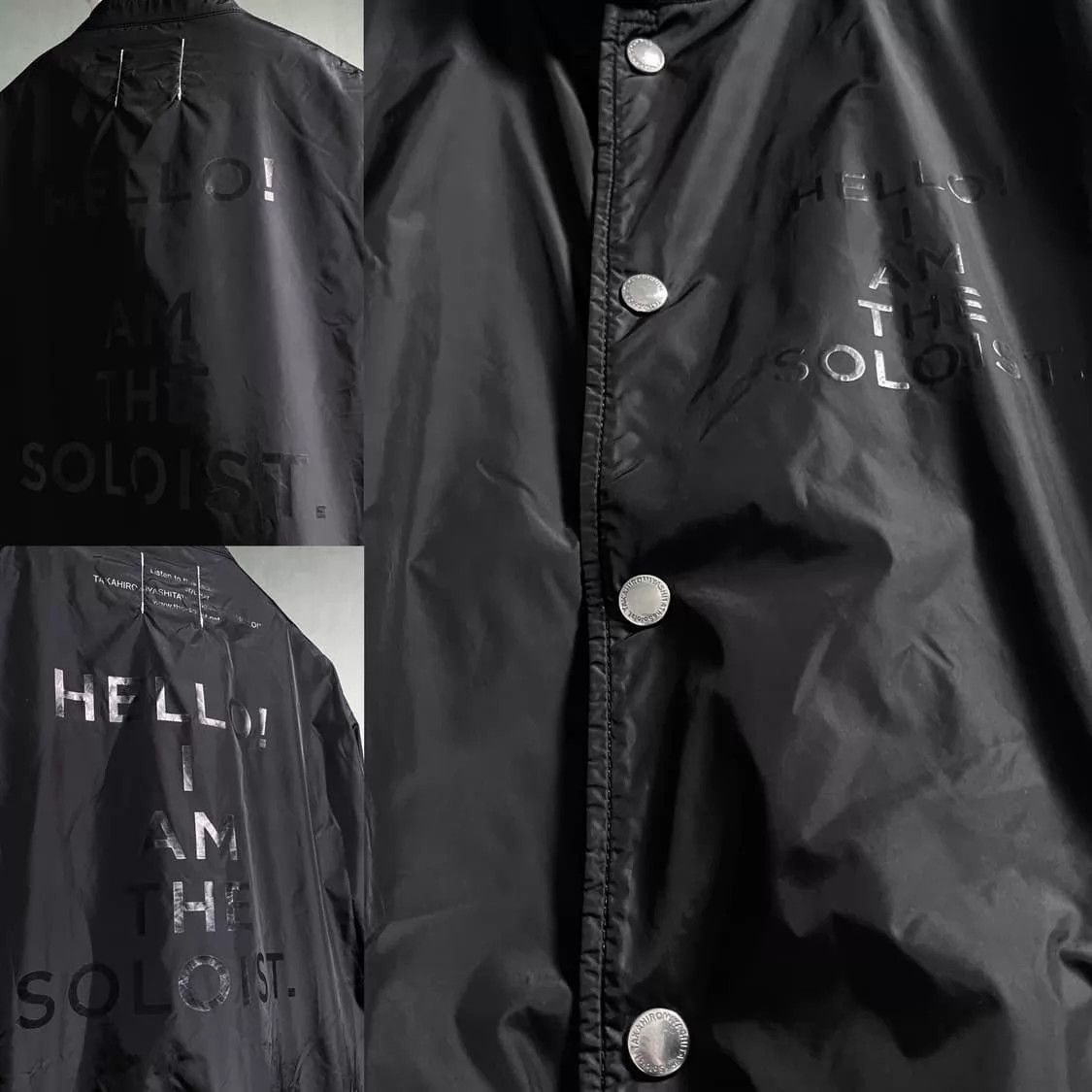Takahiromiyashita The Soloist. SOLOST 18SS Coach Jkt Collar Inner Fleece Lining 46 8/10 Size US S / EU 44-46 / 1 - 6 Thumbnail