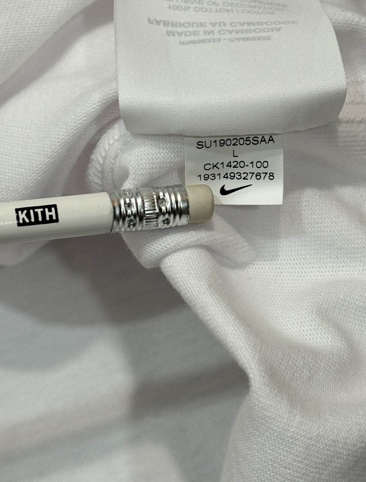 Fear of God × Nike Fear of god x Nike air fear of god tee shirt size L Size US L / EU 52-54 / 3 - 9 Thumbnail