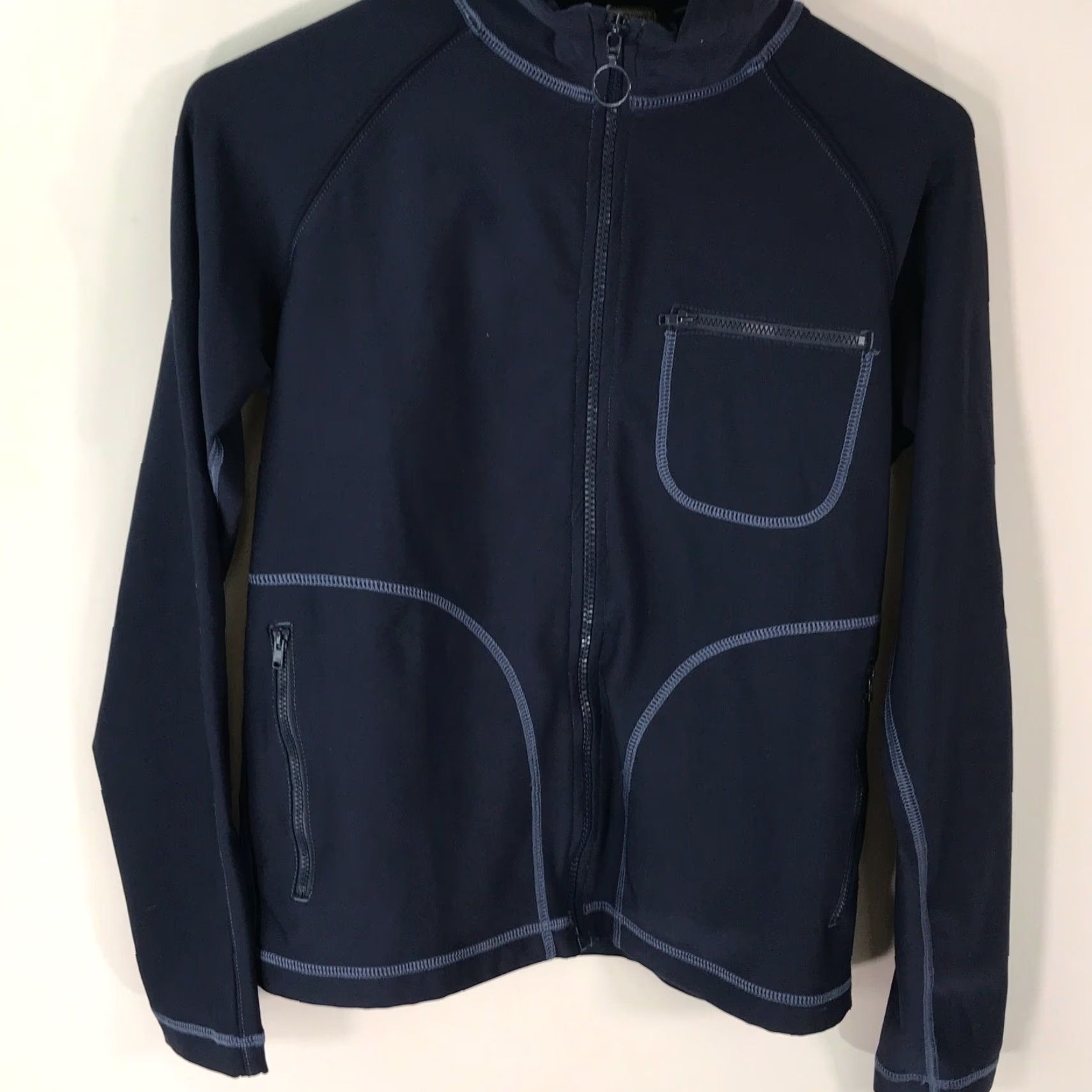 Eddie Bauer Eddie Bauer Womens Navy Blue 2 Piece Outfit Set Jacket Pants Size S Regular Size 28" / US 6 / IT 42 - 2 Thumbnail