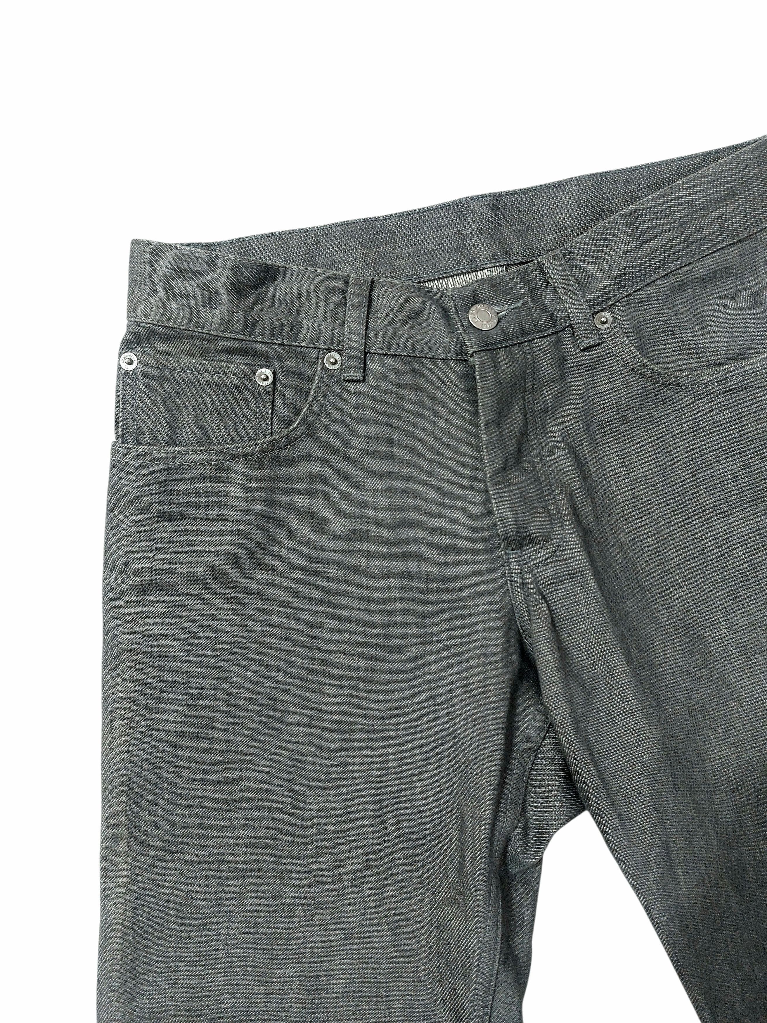 Helmut Lang Helmut Lang Treated Raw Denim Low Waist Contour Fit Size US 29 - 6 Thumbnail