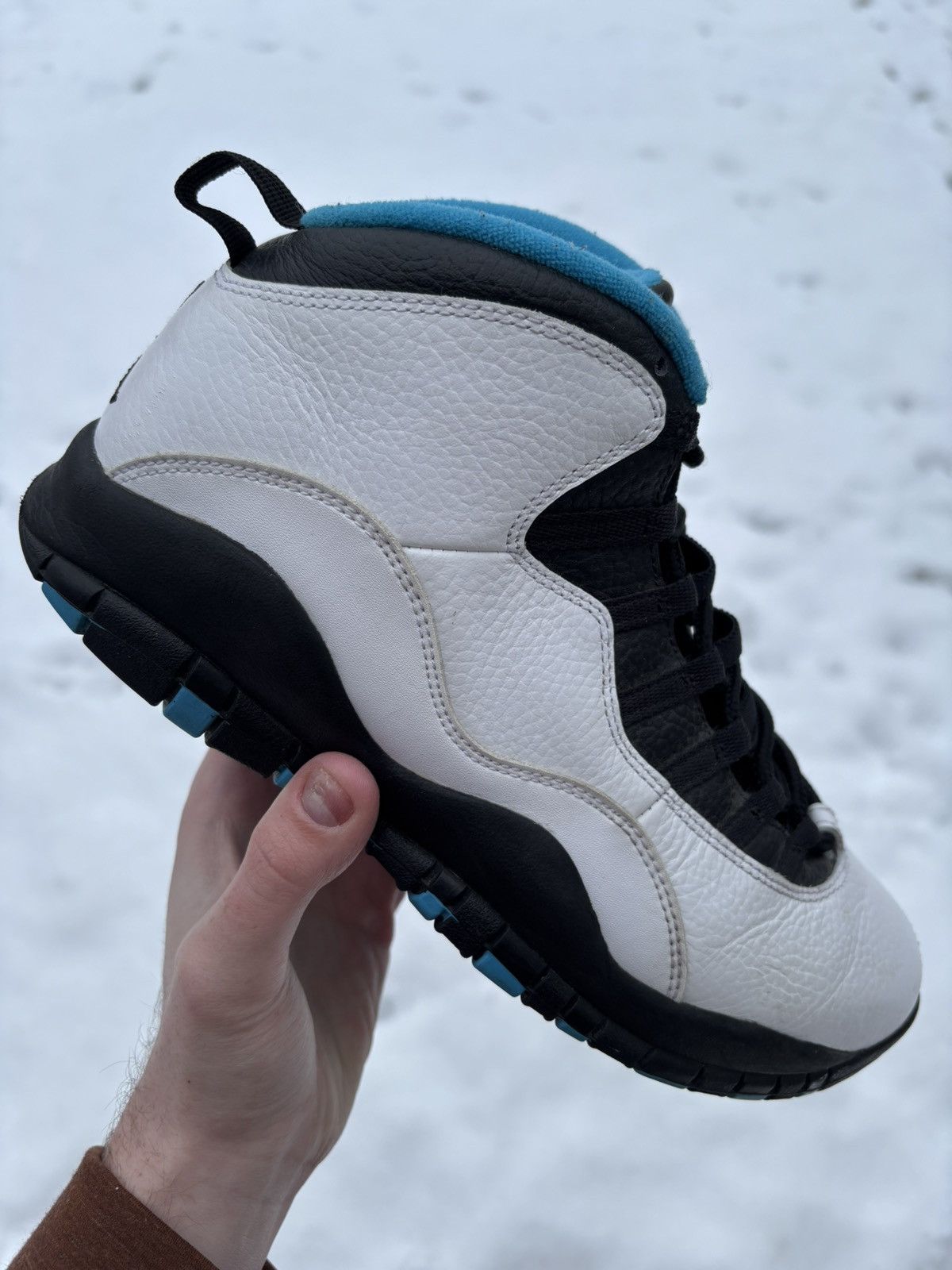 Jordan Brand Jordan 10 Retro Powder Blue 2014 Size 10 Size US 10 / EU 43 - 1 Thumbnail
