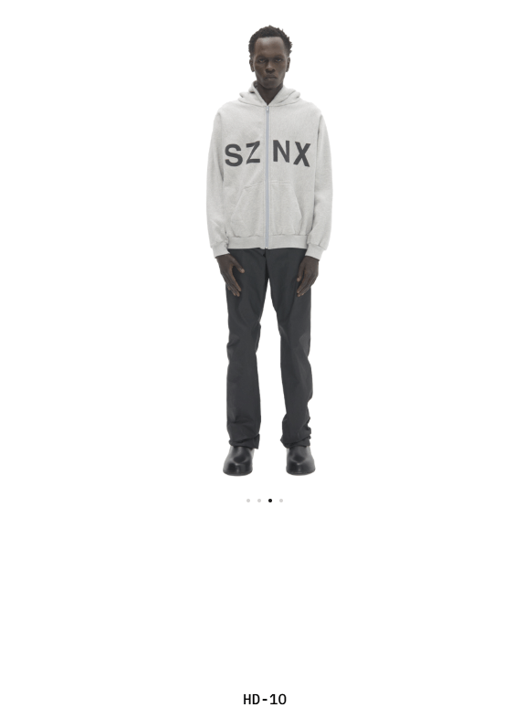 Yeezy YZY HD-10 Grey Zip-Up Hoodie Yeezy New Size US M / EU 48-50 / 2 - 3 Thumbnail