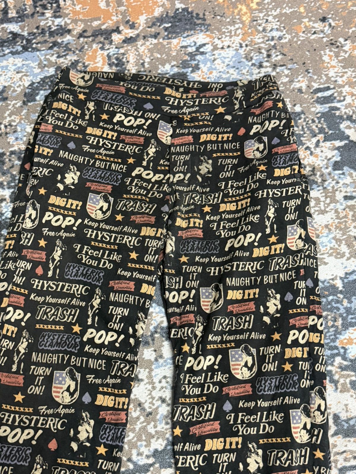 Hysteric Glamour Hysteric Glamour Naughty But Nice Jogger Pants Size US 30 / EU 46 - 4 Thumbnail