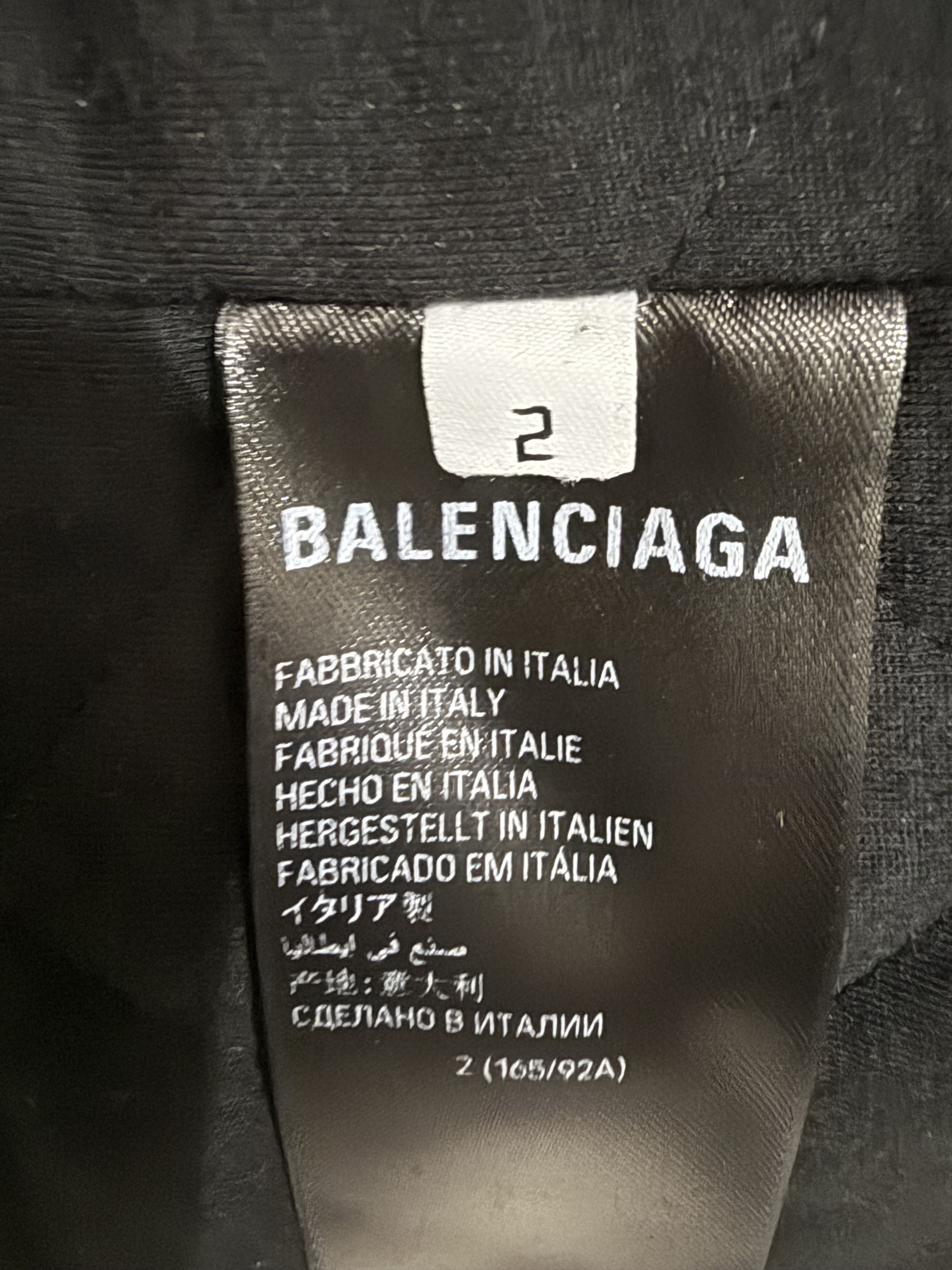 Balenciaga Oversized Full-Grain Leather Hoodie Size US M / EU 48-50 / 2 - 19 Thumbnail