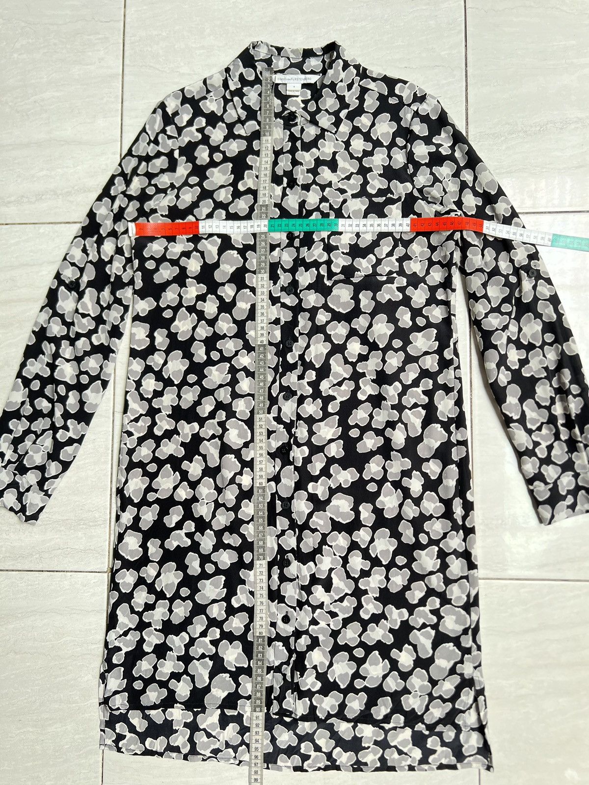Diane von Furstenberg Diane Von Furstenberg Long Shirt Size US S / EU 44-46 / 1 - 7 Thumbnail