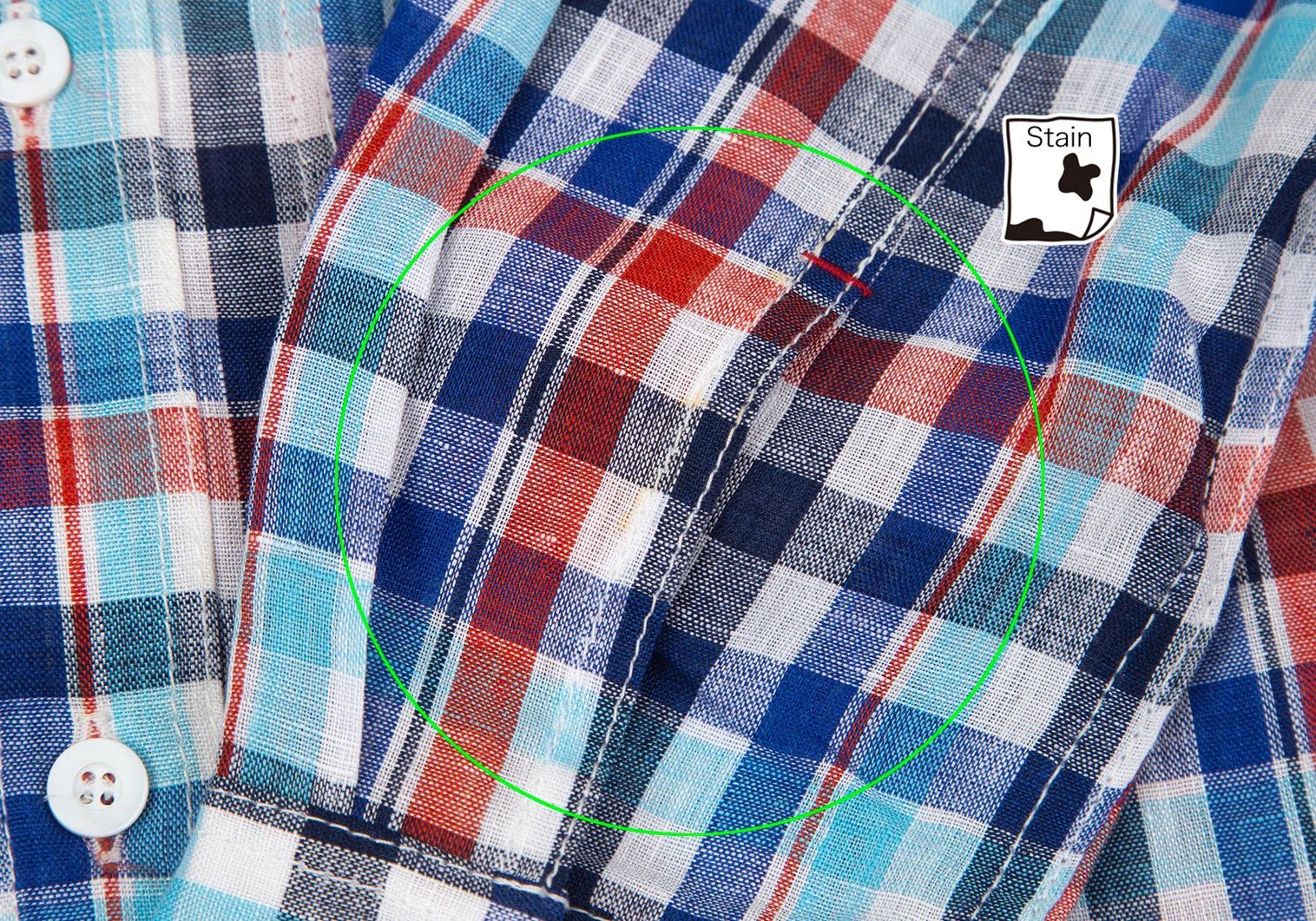 Junya Watanabe Linen Check Horizontal Collar Shirt in Blue and Red Size US S / EU 44-46 / 1 - 8 Thumbnail
