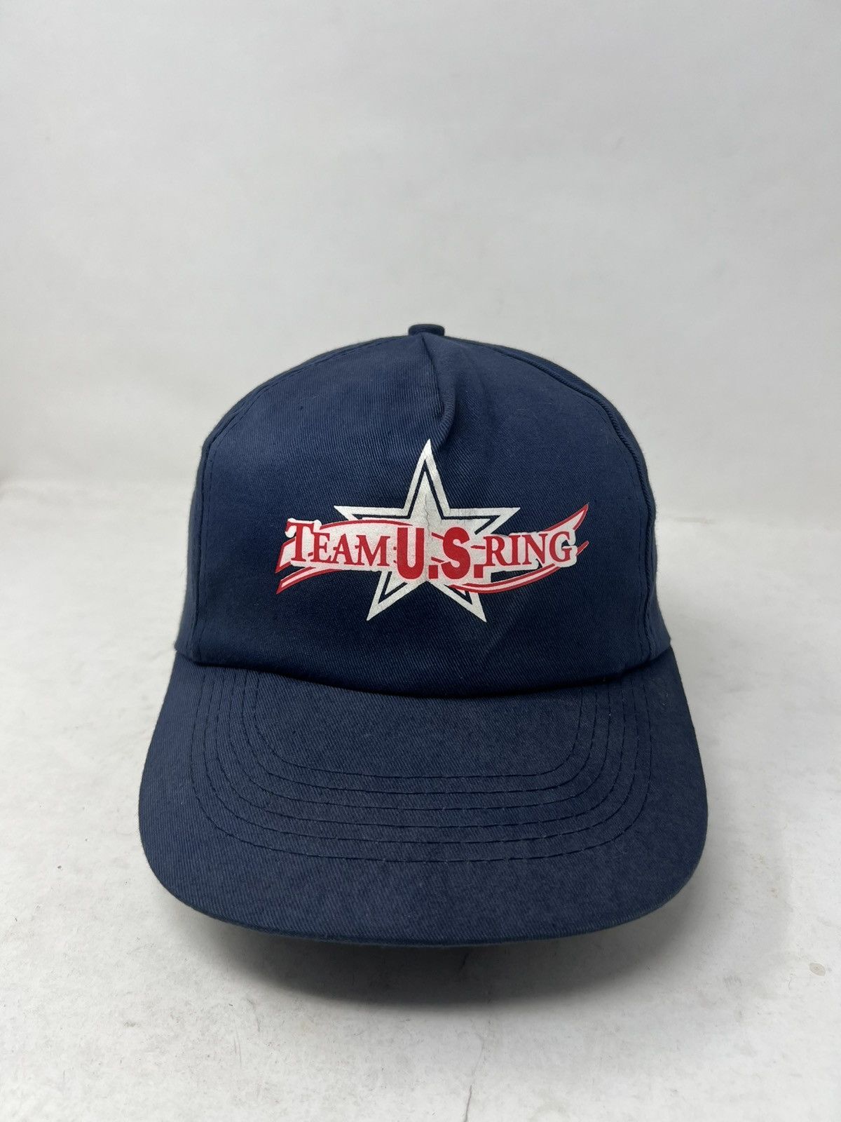 Vintage Vintage Team US Ring Snapback Hat Size ONE SIZE - 1 Thumbnail