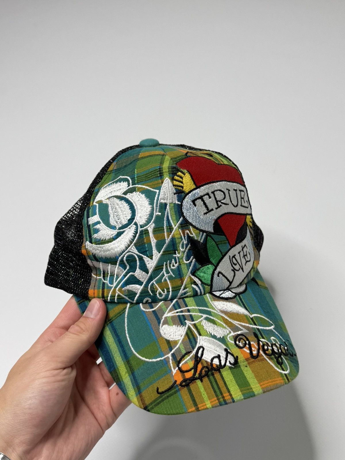If Six Was Nine Vintage avant garde japanese cap ed hardy vibe swag sk8 90s Size ONE SIZE - 2 Thumbnail