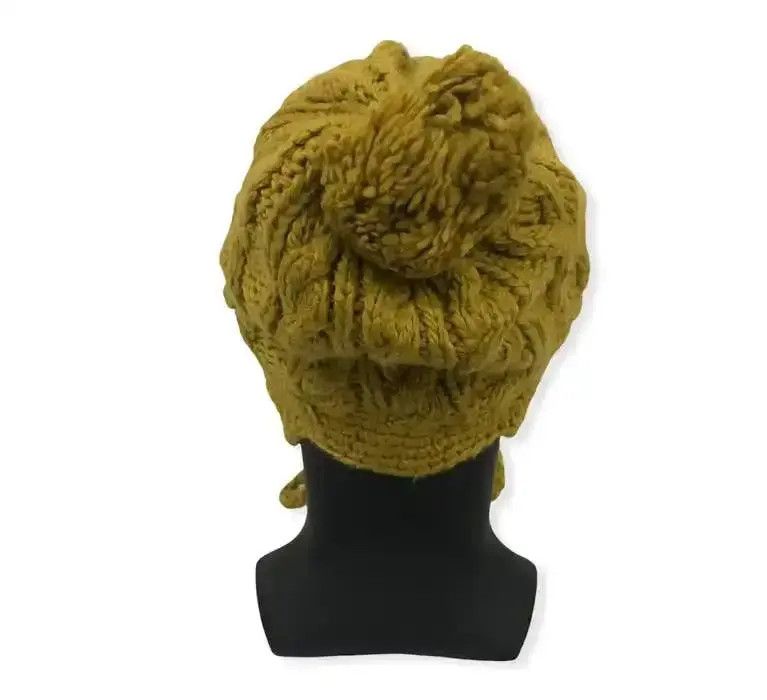 Japanese Brand Japanese Brand Earflap Knit Beanie Hat Size ONE SIZE - 4 Thumbnail