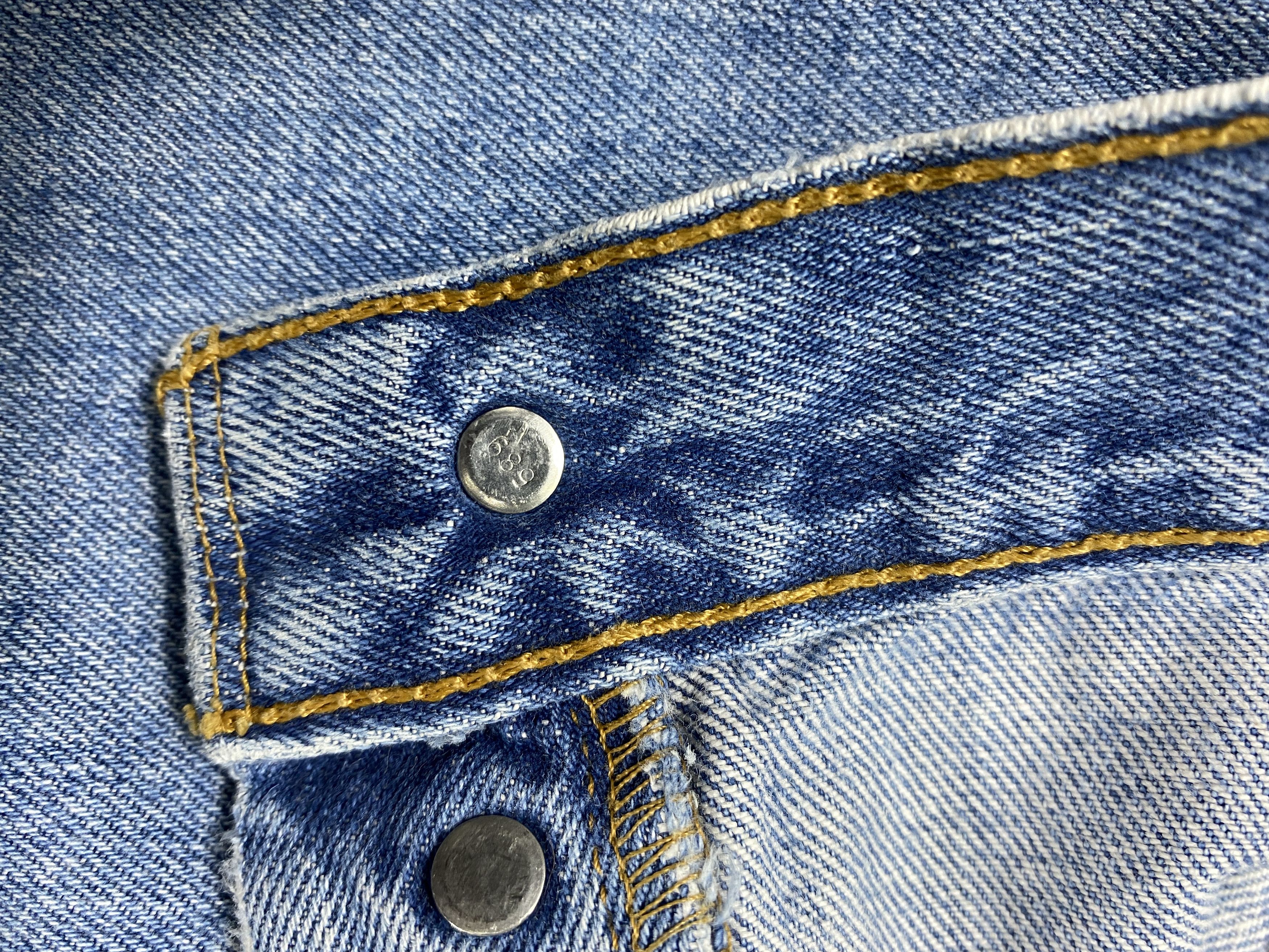 Levi's Blue Vintage Levi's 501 Jeans 44x29.5 Denim -JN2261 Size US 44 / EU 60 - 7 Thumbnail