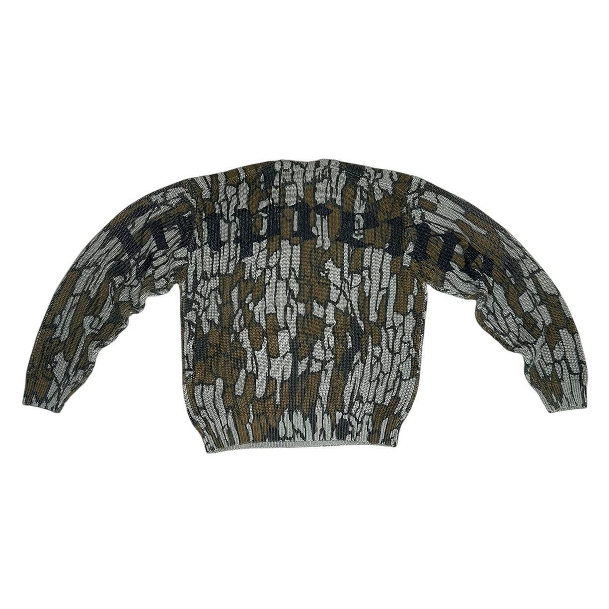 Supreme Old English Mossy Oak Camo Sweater