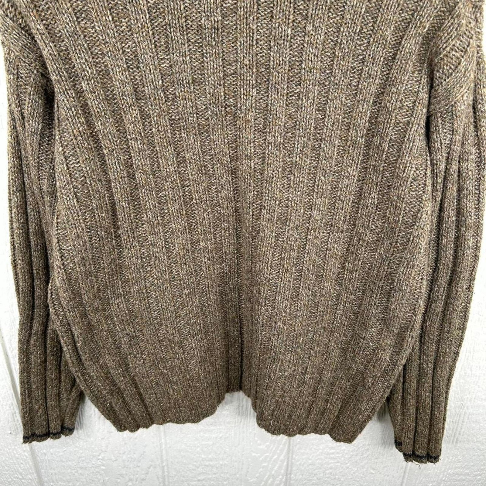 Sonoma Vintage 90’s Sonoma Tan Tight-Knit Sweater Size Medium Size M / US 6-8 / IT 42-44 - 8 Thumbnail