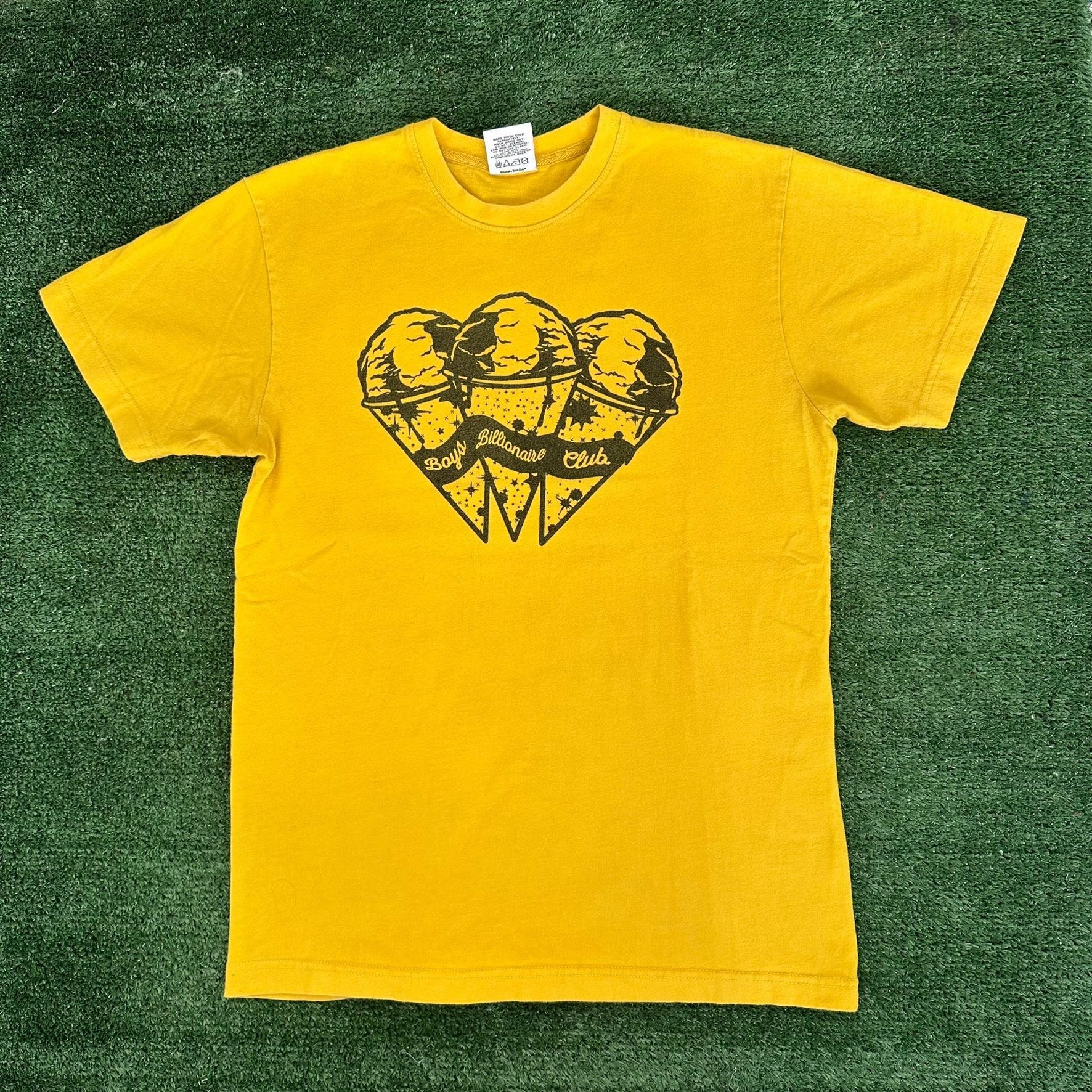 Billionaire Boys Club BBC Billionaire Boys Club Ice Cream T-Shirt Yellow S Hip Hop Size US S / EU 44-46 / 1 - 1 Thumbnail