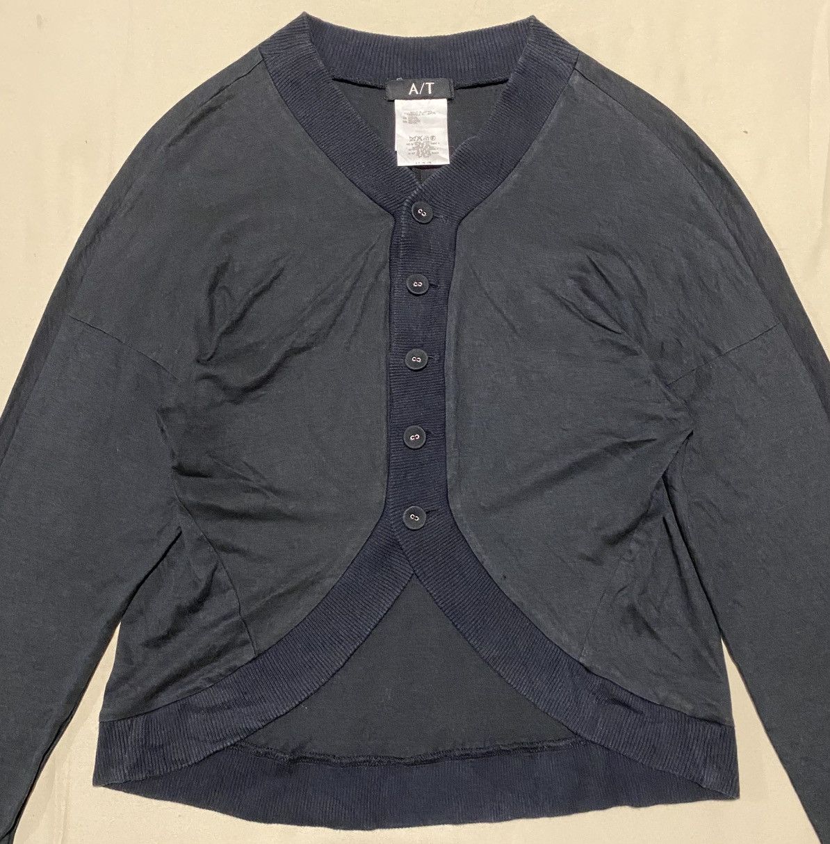 Yohji Yamamoto Vintage A/T Atsuro Tayama by Yohji Yamamoto Cardigan Size M / US 6-8 / IT 42-44 - 2 Thumbnail