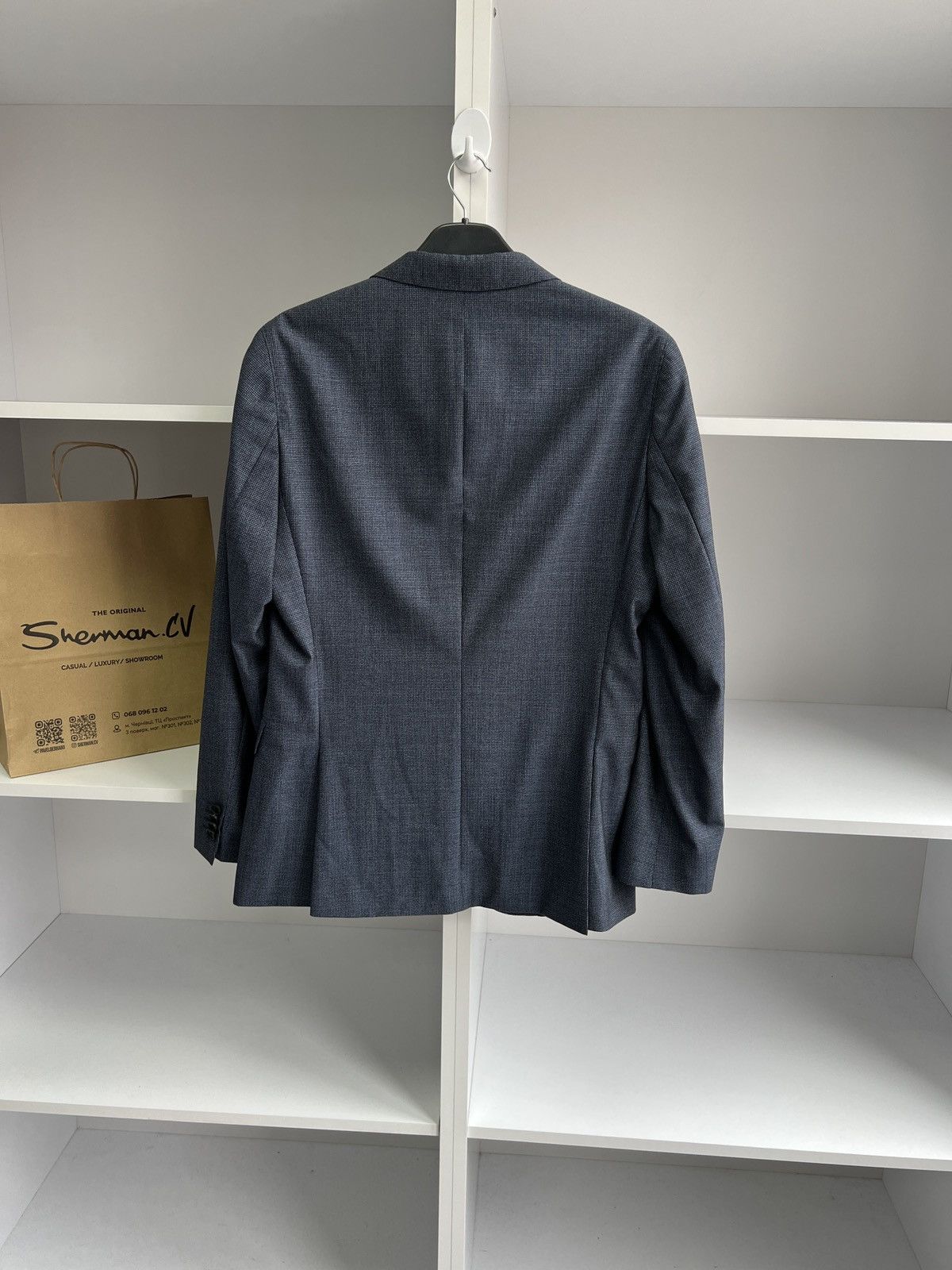 Designer × Hugo Boss × Vintage Vintage Hugo Boss Luxury Old Money Style Suit Size 48S - 12 Thumbnail