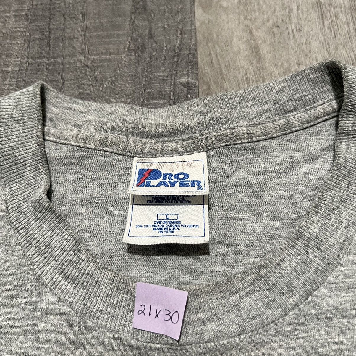 Pro Player × Vintage Pro Player Minnesota Vikings 90s Grey NFL Football T Shirt Size US L / EU 52-54 / 3 - 4 Thumbnail