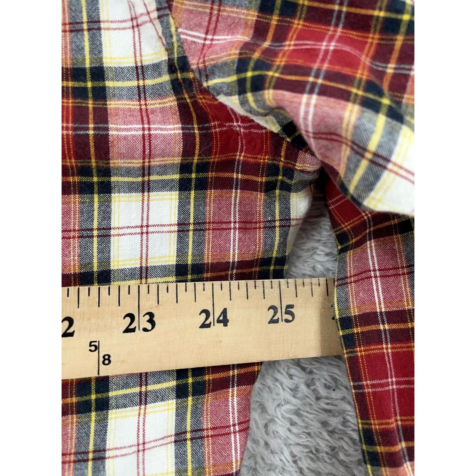 Carhartt Carhartt Shirt Men XL Red Plaid Flannel Chest Pocket Button Up S254 CRI Size US XL / EU 56 / 4 - 5 Thumbnail