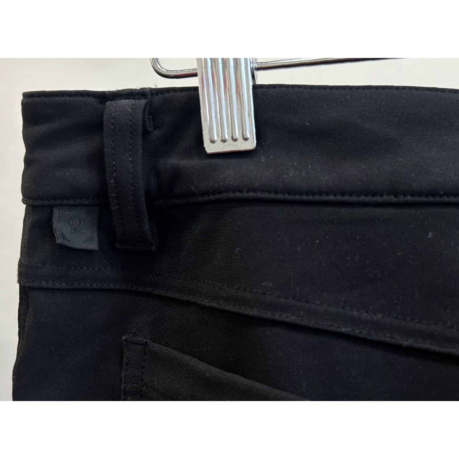 Lululemon VINTAGE Lululemon Slim Dress Pants Men Black 32 Inseam 32 Skinny 9.5 Rise Used MSR 00+ Mens Size US 32 / EU 48 - 7 Thumbnail