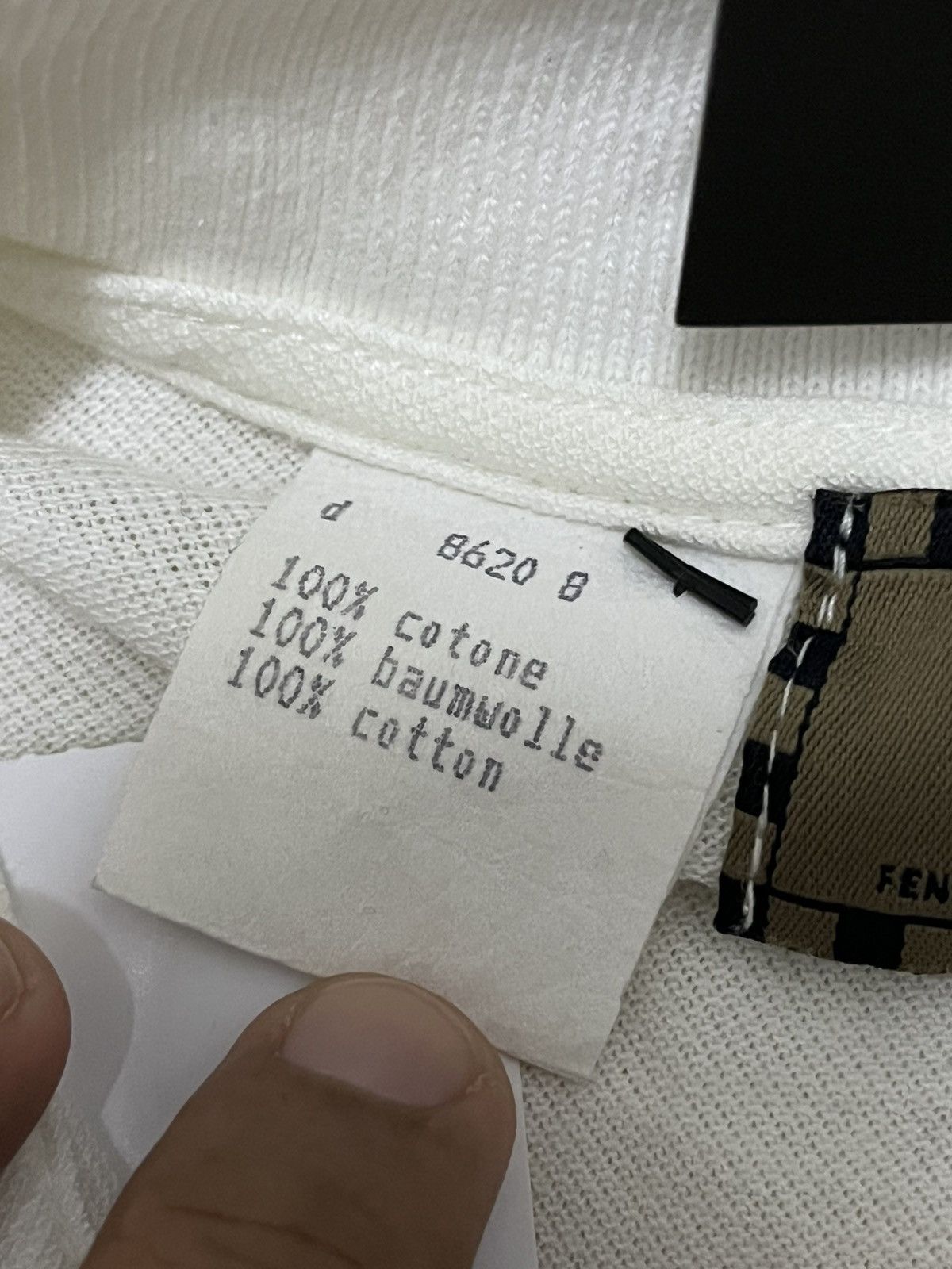 Fendi Fendi spell out logo shirt Size US XS / EU 42 / 0 - 4 Thumbnail