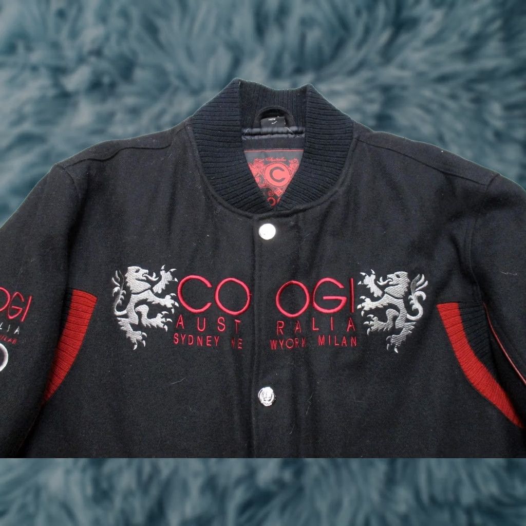Coogi Coogi Australia Jacket Bomber Wool Black 2XL Mens 1969 Y2K Size US XXL / EU 58 / 5 - 1 Thumbnail