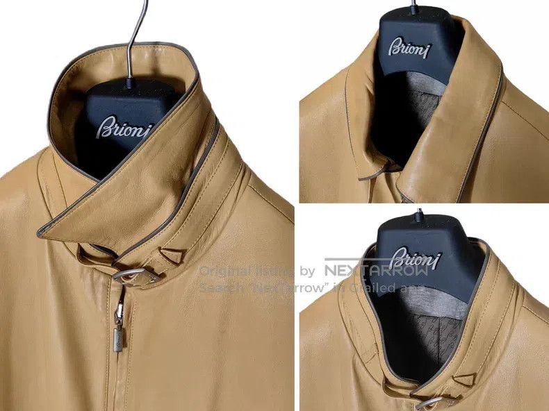 Brioni Brioni Leather jacket Size US XL / EU 56 / 4 - 6 Thumbnail