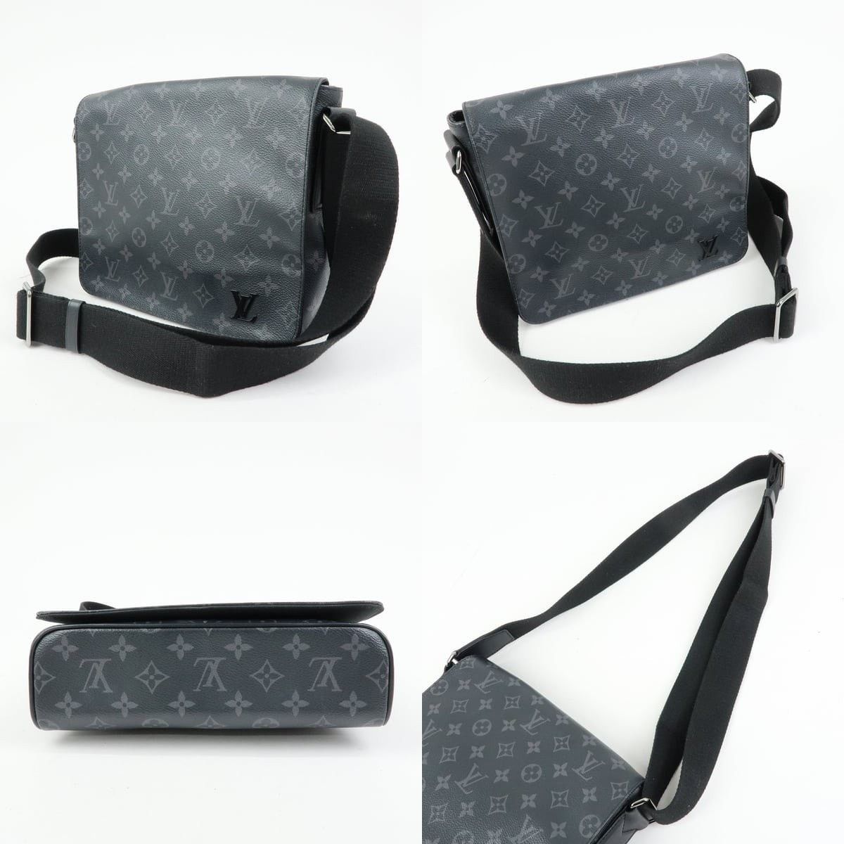 Louis Vuitton Louis Vuitton Monogram Eclipse District PM Crossbody Bag Size ONE SIZE - 3 Thumbnail