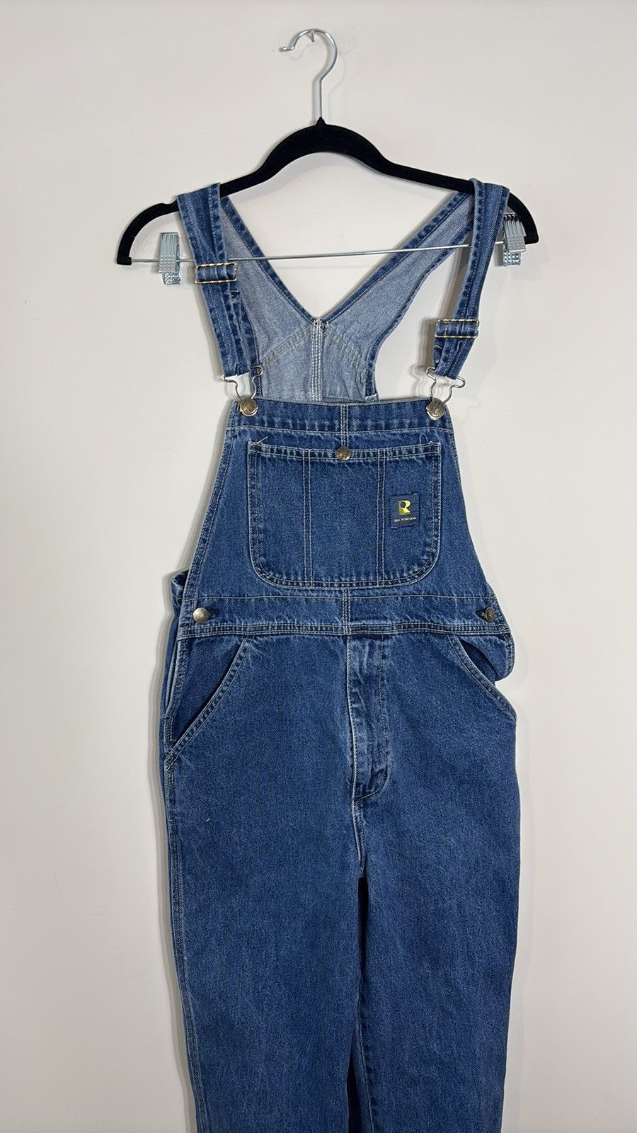 Vintage Vintage Real Work Wear Denim Overalls Size 32" / US 10 / IT 46 - 1 Thumbnail
