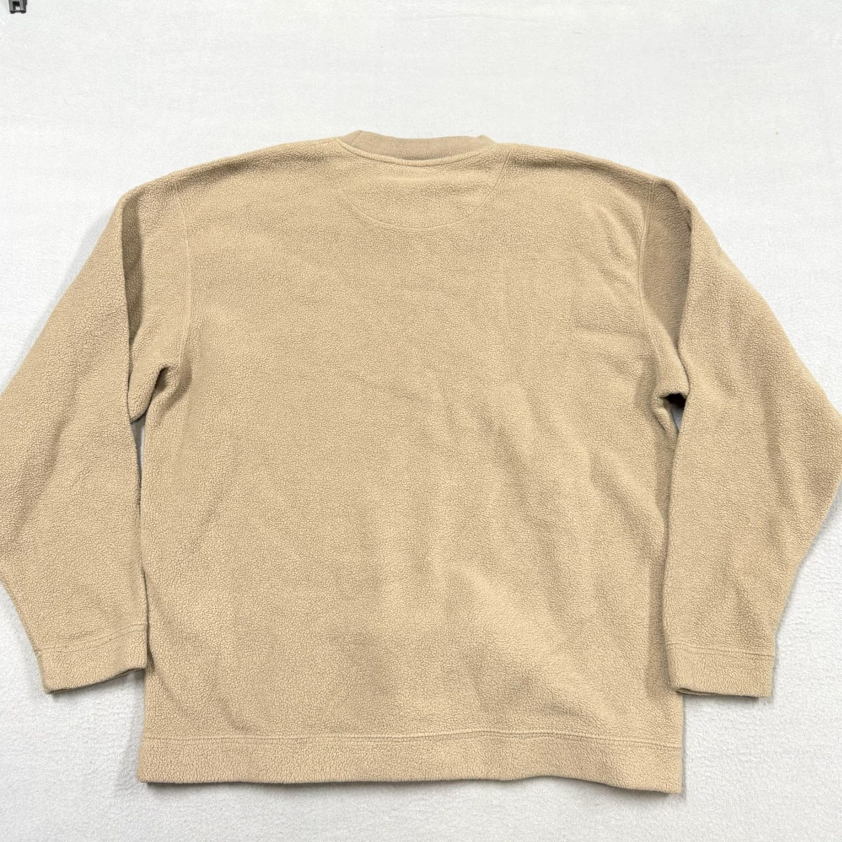 Logo 7 VINTAGE Bike Sweatshirt Mens Medium Beige Fleece Crewneck Pullover Logo Basic Casual Size US M / EU 48-50 / 2 - 4 Thumbnail