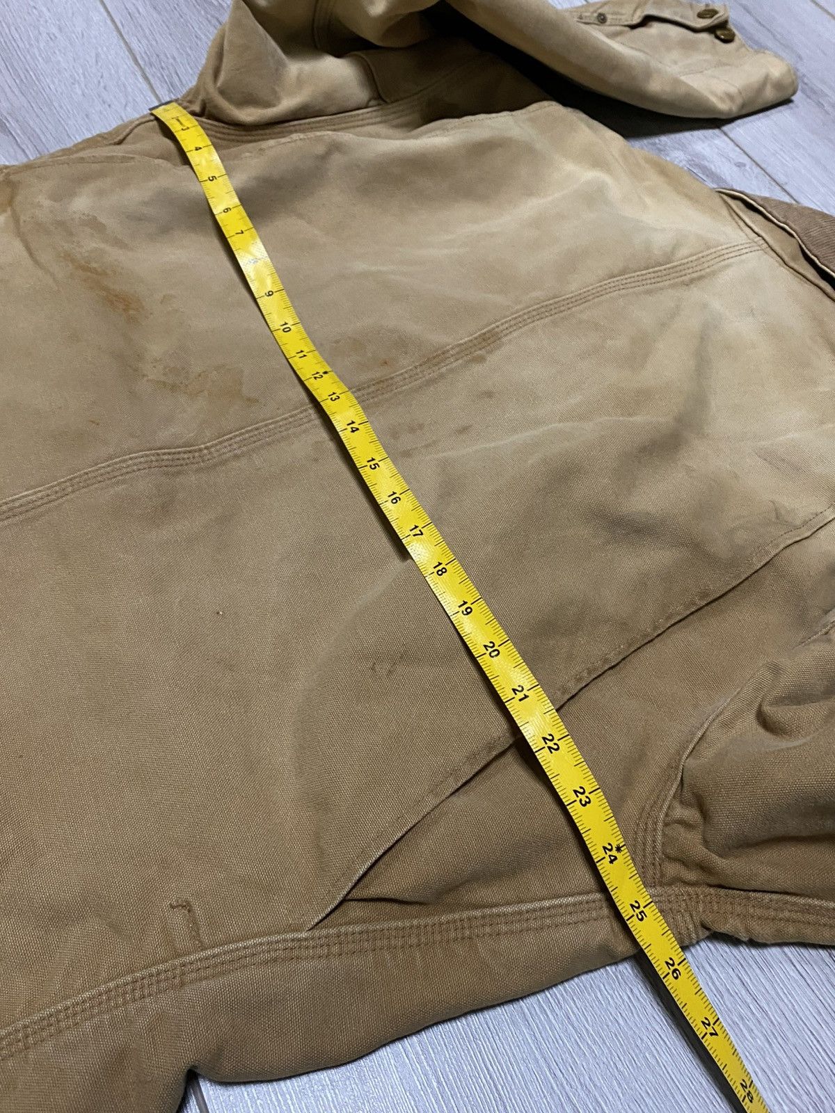 Carhartt Carhartt Chore coat Michigan detroit work canvas distressed Size US L / EU 52-54 / 3 - 7 Thumbnail