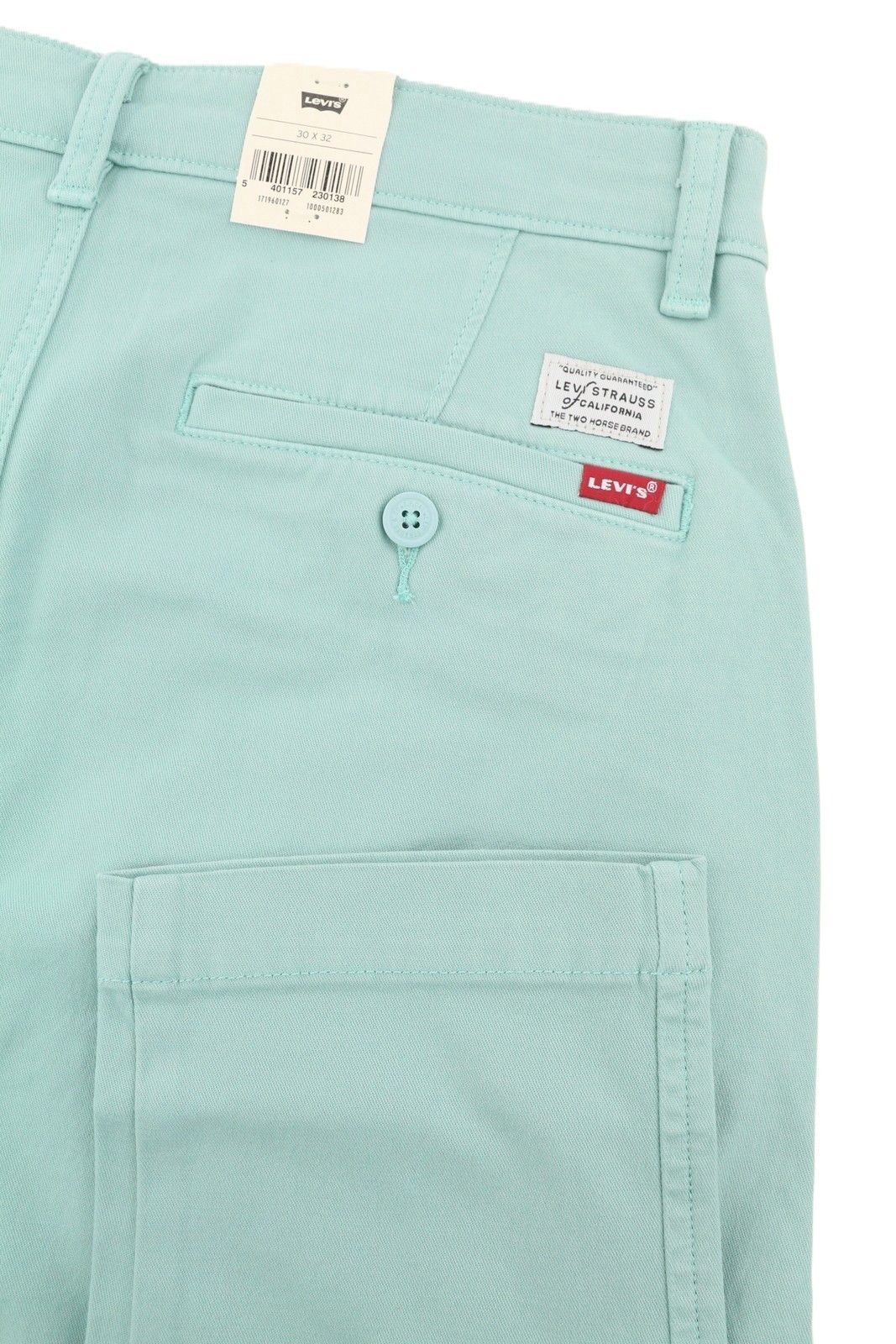 Levi's XX CHINO W30/L32 Blue Taper Stretch Zip Pants 87061 Size US 30 / EU 46 - 5 Thumbnail