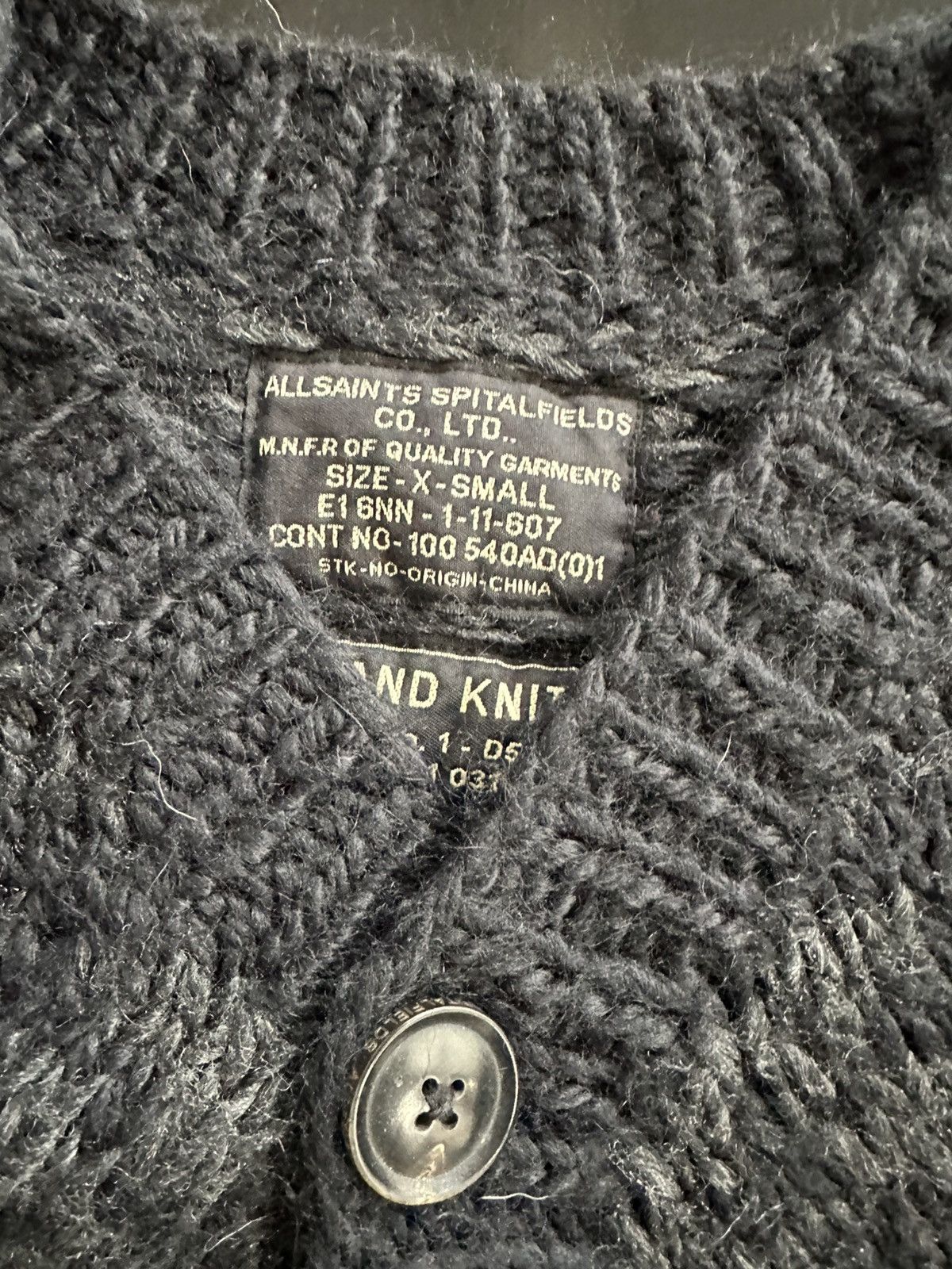 Allsaints All saints botton knit Size US XS / EU 42 / 0 - 3 Thumbnail