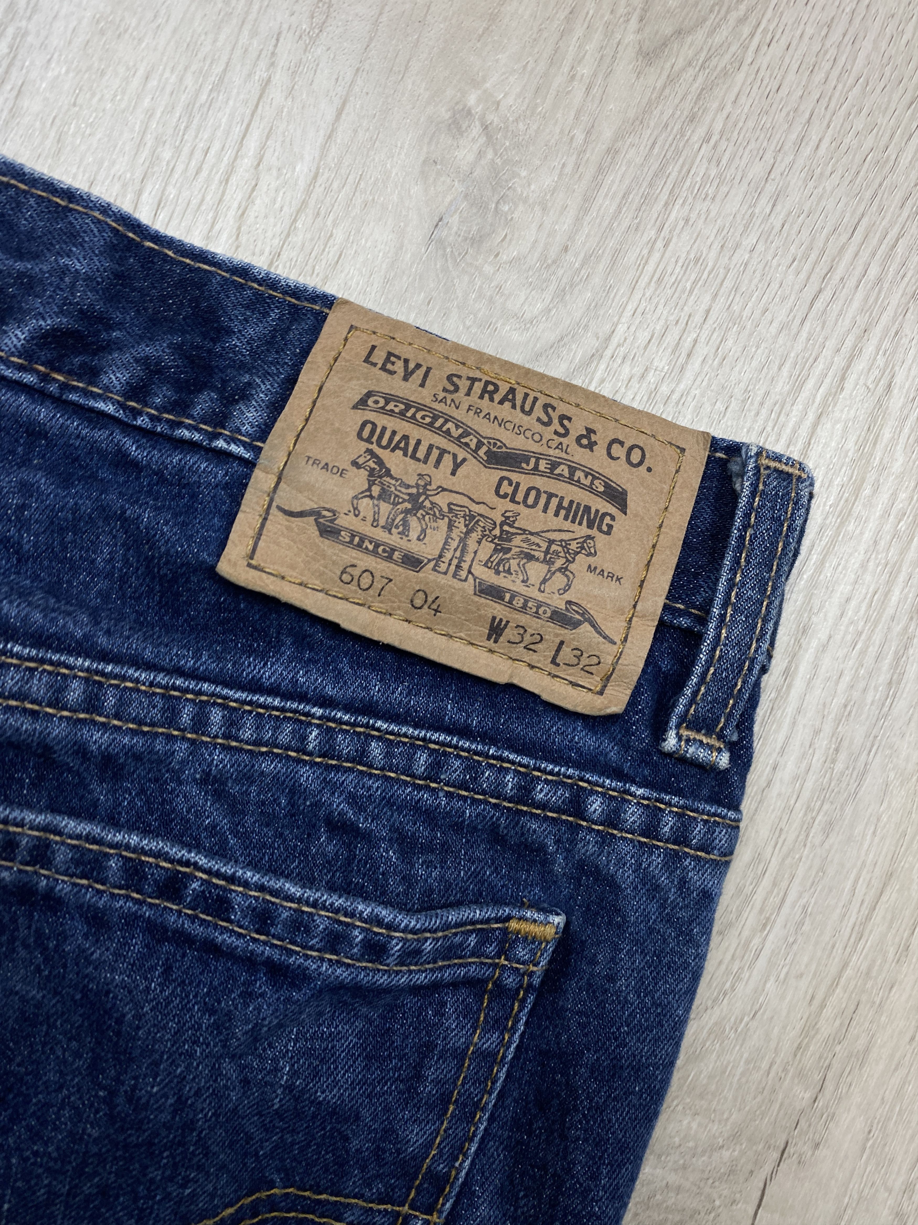 Levi's Levi's 607 Vintage Orange Tab Denim Pants Jeans Size US 32 / EU 48 - 2 Thumbnail