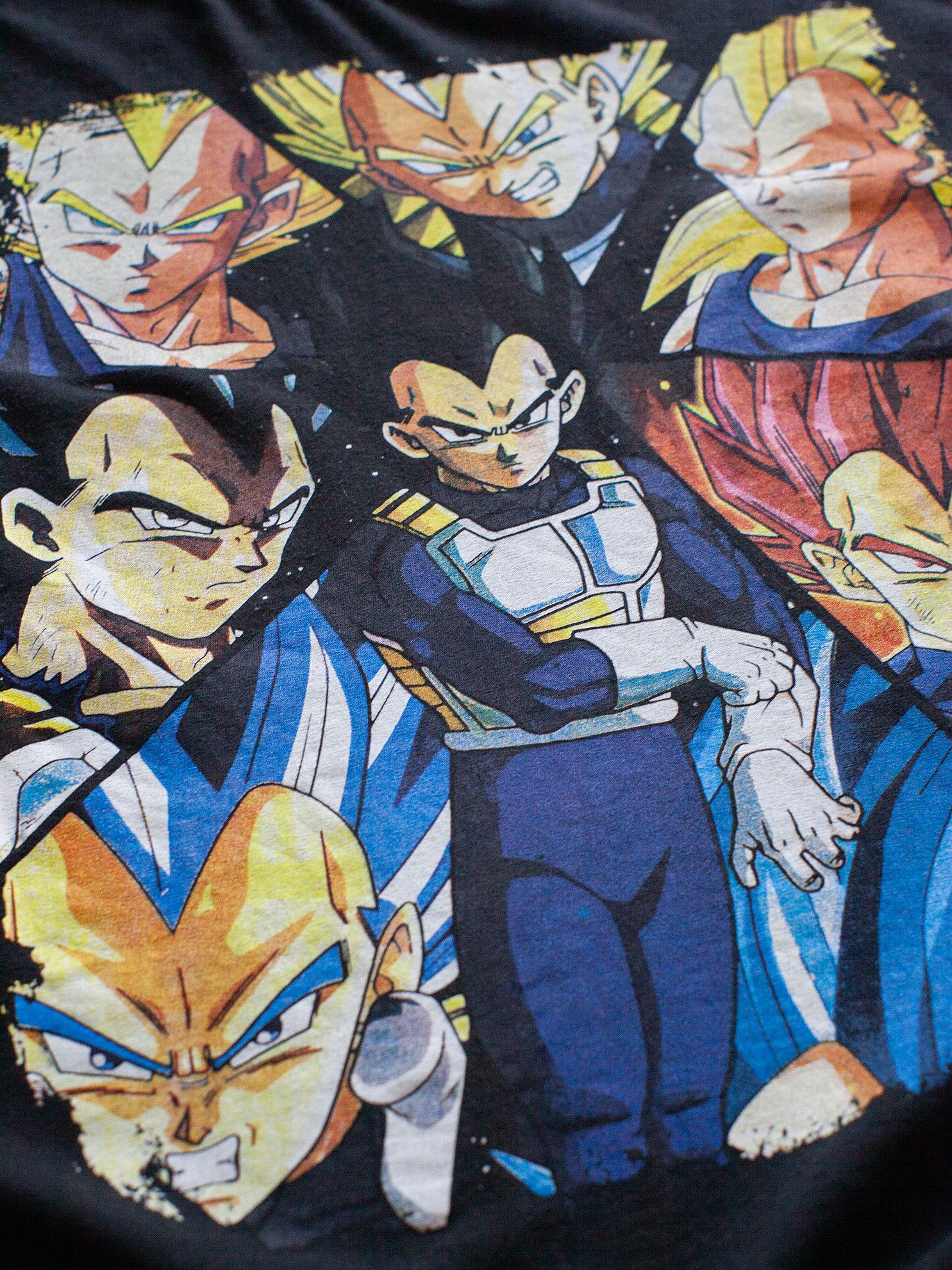 Japanese Brand 2018+ Dragon Ball Vegeta Modern Bootleg T-Shirt Size US M / EU 48-50 / 2 - 2 Thumbnail