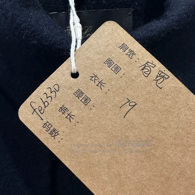 Loro Piana Loro Piana Letter Embroidered Belted Cashmere Coat Size M / US 6-8 / IT 42-44 - 5 Thumbnail