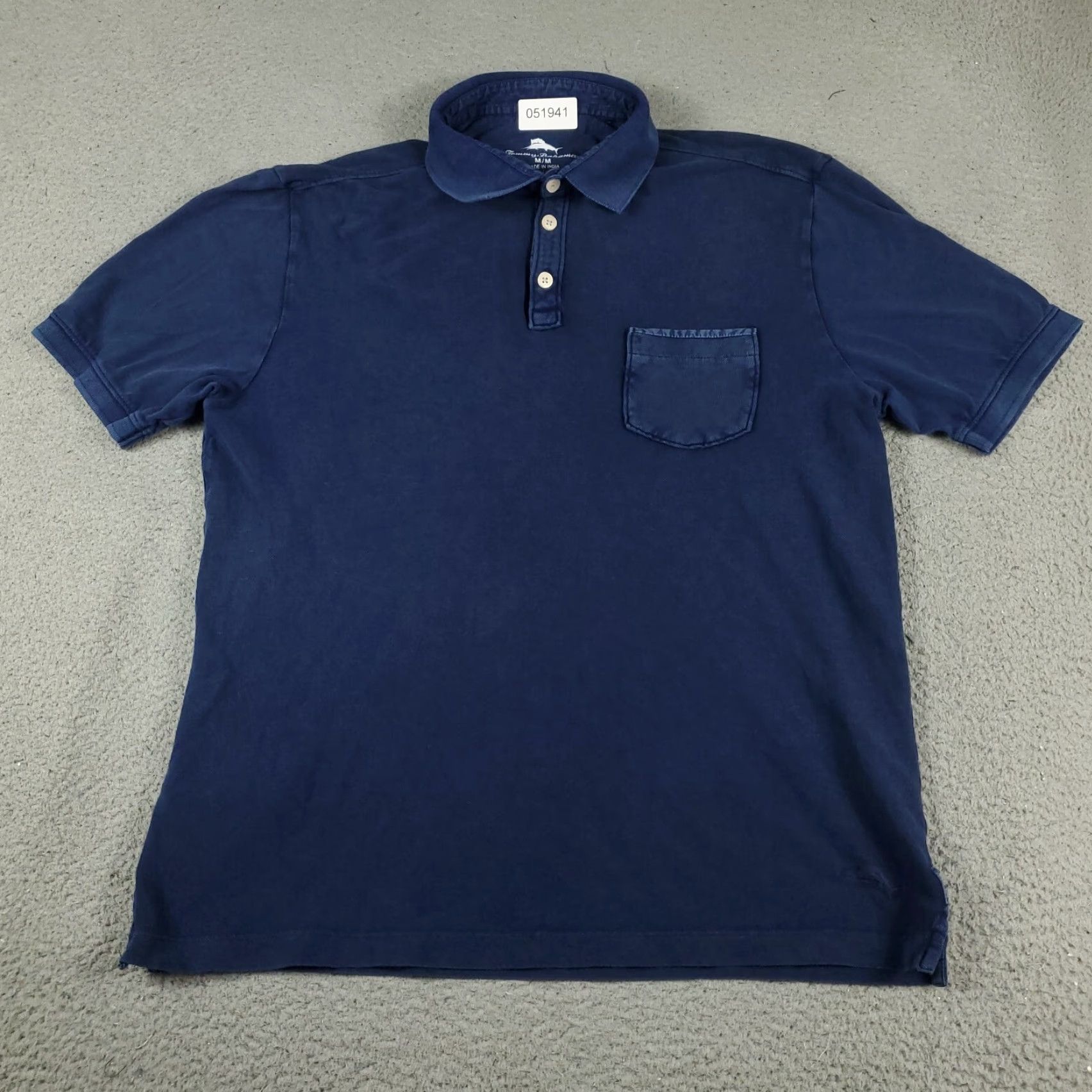 Tommy Bahama VINTAGE Tommy Bahama Polo Shirt Mens Medium Blue Casual Short Sleeve Shirt Adult Medium Blue Polo - Mens Size US M / EU 48-50 / 2 - 2 Thumbnail