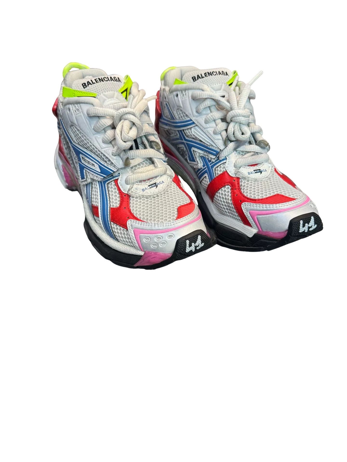 Balenciaga Balenciaga Multicolor Runner Sneakers Size 8 Size US 8 / EU 41 - 1 Thumbnail