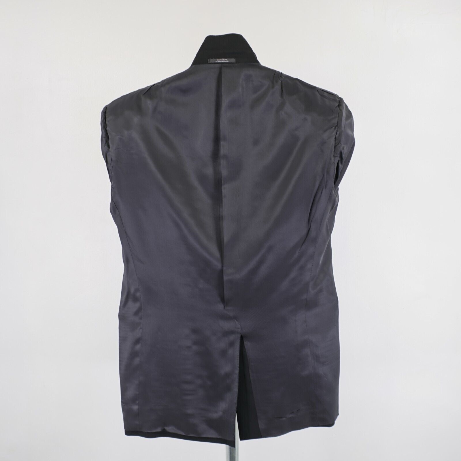 Hart Schaffner Marx Hart Schaffner Marx Wool Black 2 Button Blazer 42L Size 42L - 12 Thumbnail