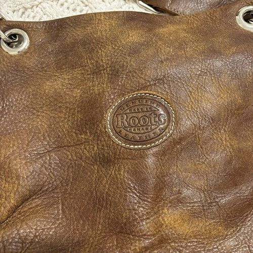 Roots Roots Purse UK Flag Tribe Leather Village Crossbody Messenge Size ONE SIZE - 2 Thumbnail